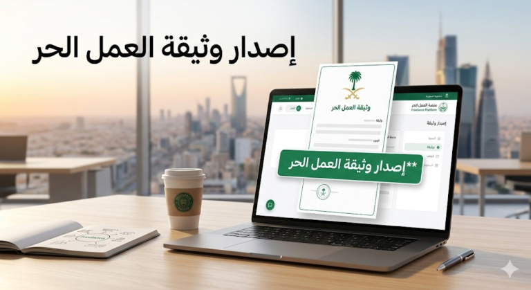 اصدار وثيقة العمل الحر