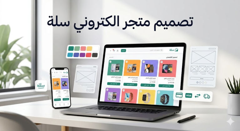 تصميم متجر الكتروني سلة