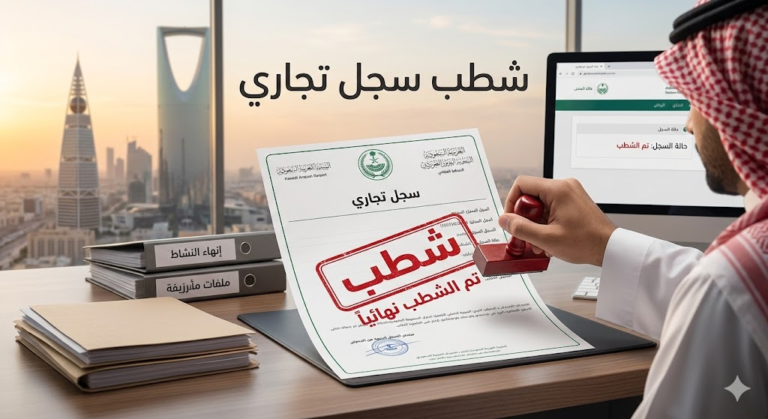 شطب سجل تجاري