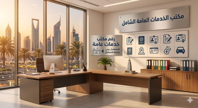 رقم مكتب خدمات عامة