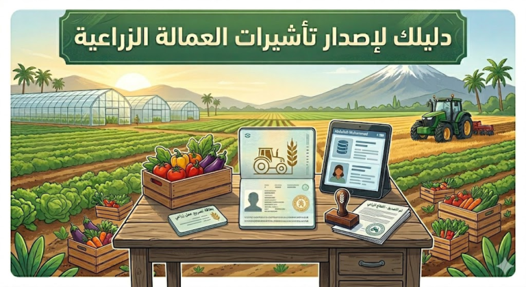 دليلك لإصدار تأشيرات العمالة الزراعية