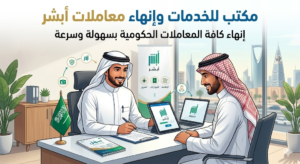 دليلك لاختيار أفضل مكتب للخدمات وإنهاء معاملات أبشر بسرعة وموثوقية
