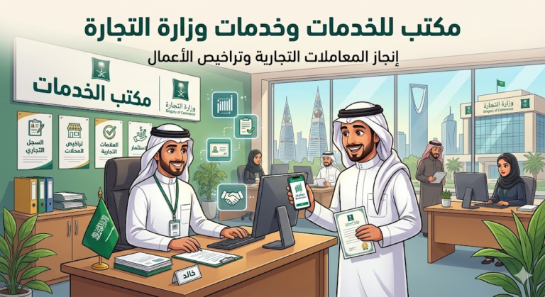 ابحث عن مكتب للخدمات وخدمات وزارة التجارة
