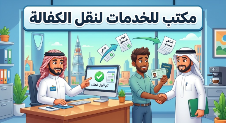 ابحث عن مكتب للخدمات لنقل الكفالة لتسهيل أعمالك