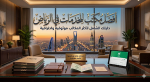 ابحث عن أفضل مكتب للخدمات في الرياض لإنجاز معاملاتك الحكومية